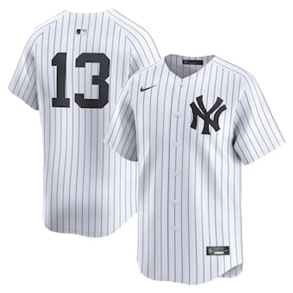 Youth Nike Jazz Chisholm Jr. White New York Yankees Home Limited Player Jersey