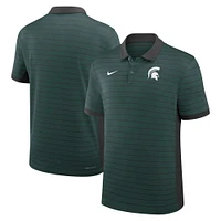 Men's Nike Green Michigan State Spartans 2025 Early Season Coaches Sideline Victory Stripe Performance Polo