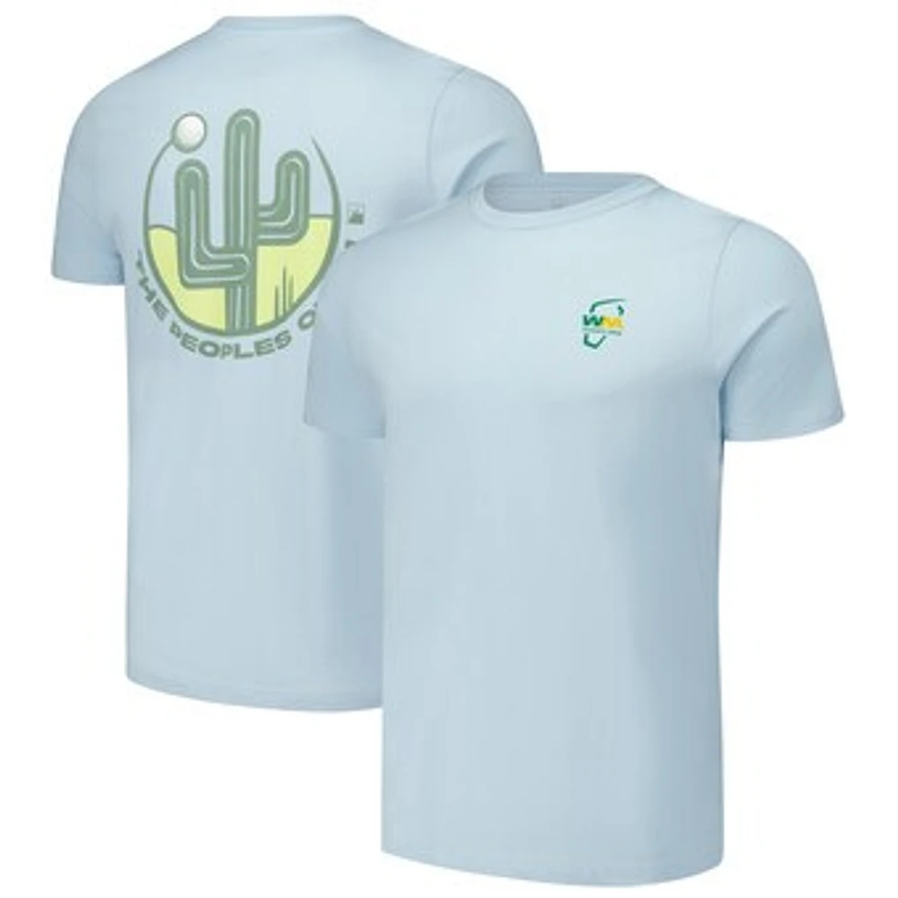 Unisex Flomotion Light Blue WM Phoenix Open The Desert T-Shirt