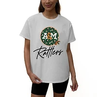 Women's Gameday Couture White Florida A&M Rattlers Wild Expectations Tri-Blend Flowy T-Shirt
