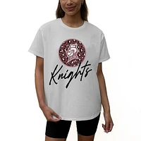 Women's Gameday Couture White Bellarmine Knights Wild Expectations Tri-Blend Flowy T-Shirt
