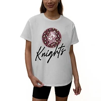 Women's Gameday Couture White Bellarmine Knights Wild Expectations Tri-Blend Flowy T-Shirt
