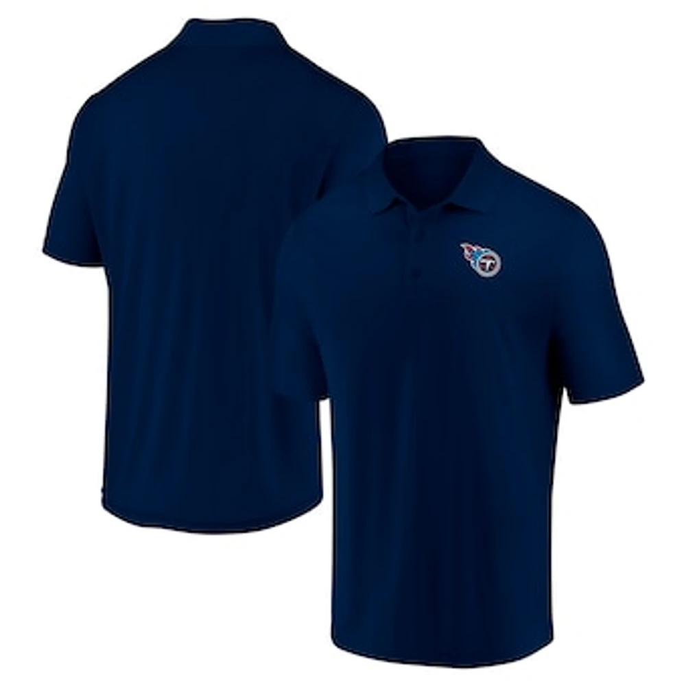 Men's Fanatics Navy Tennessee Titans Team Logo Polo