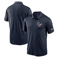 Men's Nike Navy Houston Texans Fan Gear Franchise Heat-Sealed Graphic Team Polo