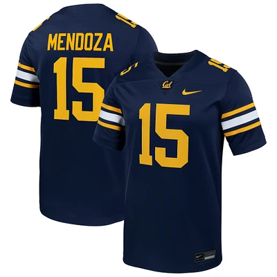 Men's Nike Fernando Mendoza Navy Cal Bears NIL Football Game Jersey