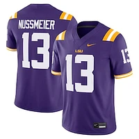 Men's Nike Garrett Nussmeier Purple LSU Tigers NIL Football Game Jersey