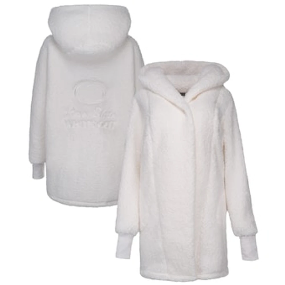 Unisex the Best Lounger World by Jill Martin White Penn State Nittany Lions Limited Edition White-Out Hooded