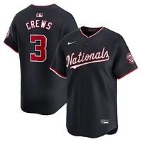 Men's Nike Dylan Crews Navy Washington Nationals Alternate Limited Player Jersey