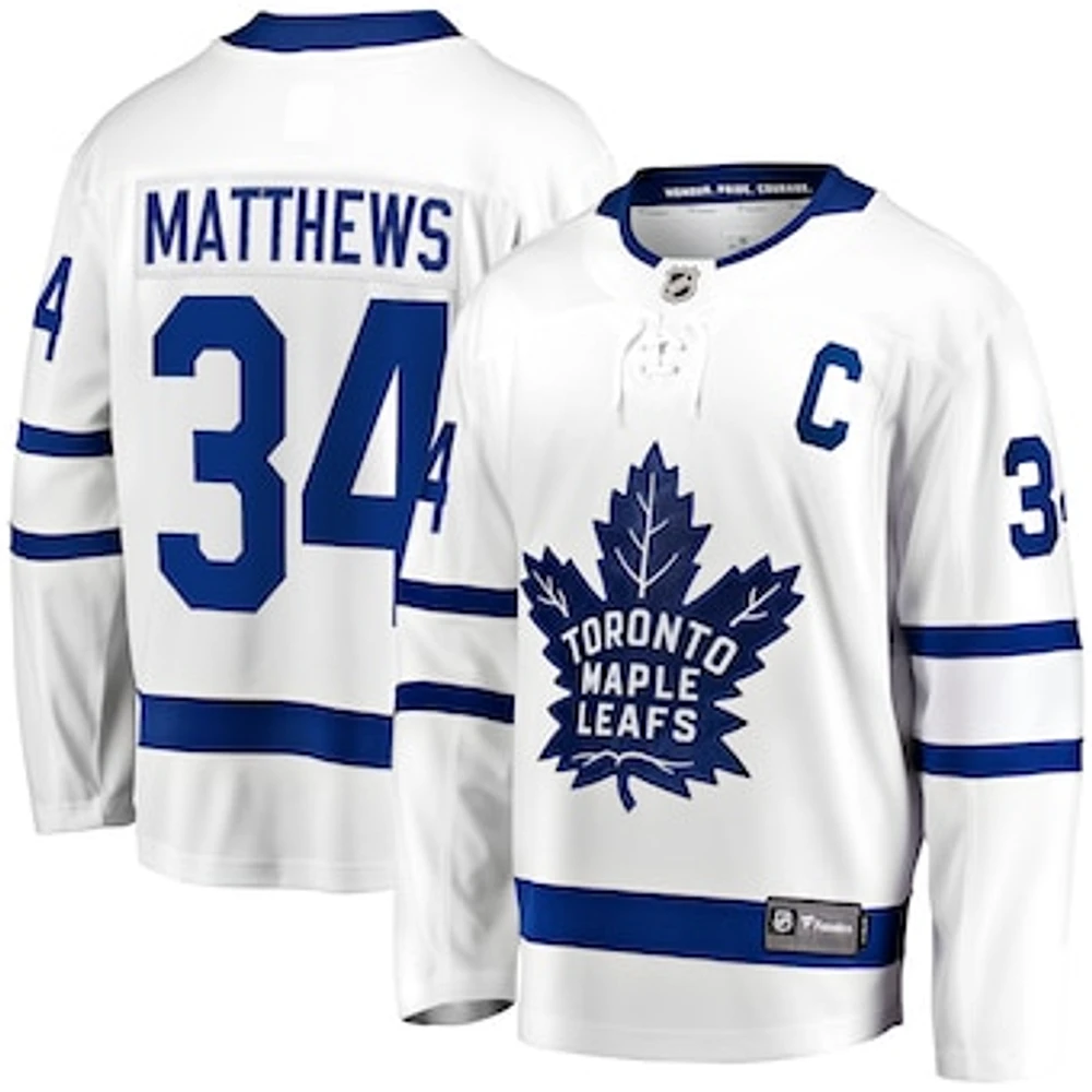 Men's Fanatics Auston Matthews Toronto Maple Leafs "C" Premier Breakaway Player Jersey