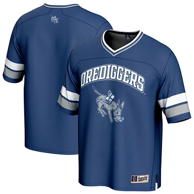 Men's GameDay Greats Blue Colorado School of Mines Orediggers Spirit Football Jersey