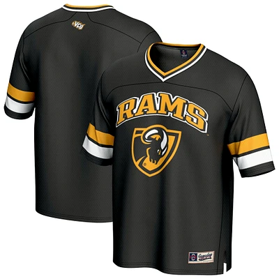 Men's GameDay Greats Black VCU Rams Spirit Football Jersey