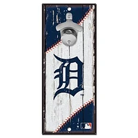 WinCraft Detroit Tigers 5" x 11" Bottle Opener Wood Sign