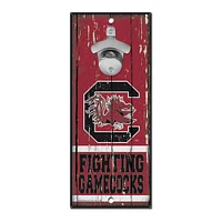 WinCraft South Carolina Gamecocks 5" x 11" Bottle Opener Wood Sign