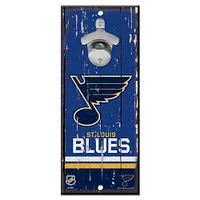 WinCraft St. Louis Blues 5" x 11" Bottle Opener Wood Sign