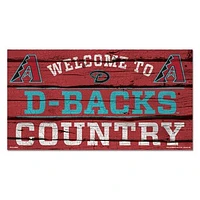 WinCraft Arizona Diamondbacks 13''x 24'' Country Wood Sign