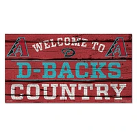 WinCraft Arizona Diamondbacks 13''x 24'' Country Wood Sign