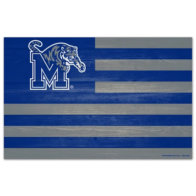 WinCraft Memphis Tigers 11'' x 17'' Wood Sign