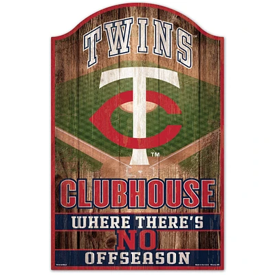 WinCraft Minnesota Twins 11'' x 17'' Wood Sign