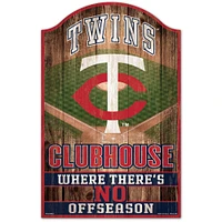 WinCraft Minnesota Twins 11'' x 17'' Wood Sign