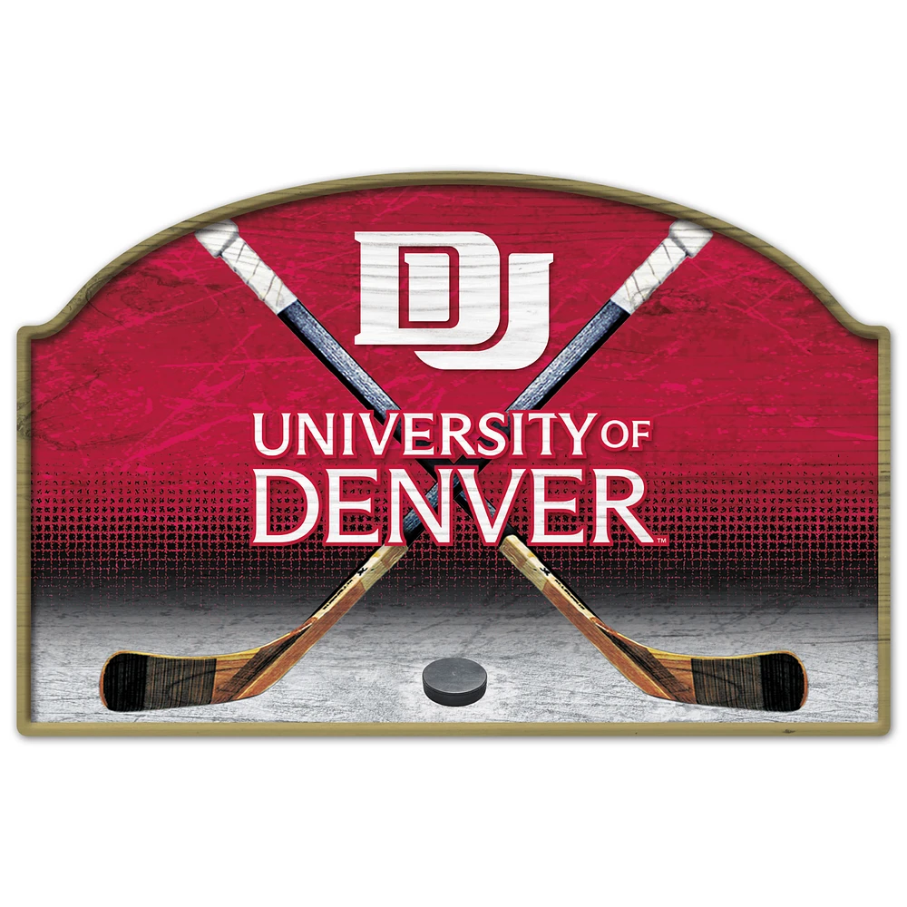 WinCraft Denver Pioneers 11'' x 17'' Wood Sign