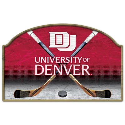 WinCraft Denver Pioneers 11'' x 17'' Wood Sign