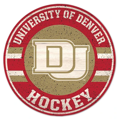 WinCraft Denver Pioneers 11'' x 17'' Wood Sign