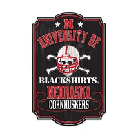 WinCraft Nebraska Huskers 11'' x 17'' Wood Sign