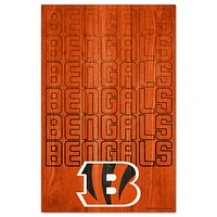 WinCraft Cincinnati Bengals 11'' x 17'' Wood Sign