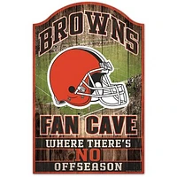 WinCraft Cleveland Browns 11'' x 17'' Wood Sign