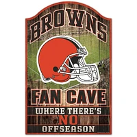WinCraft Cleveland Browns 11'' x 17'' Wood Sign