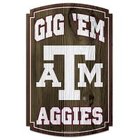 WinCraft Texas A&M Aggies 11'' x 17'' Wood Sign