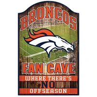WinCraft Denver Broncos 11'' x 17'' Wood Sign