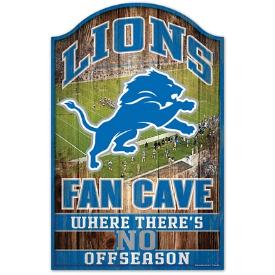 WinCraft Detroit Lions 11'' x 17'' Wood Sign