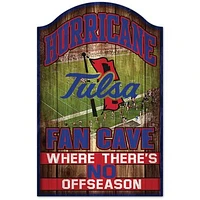 WinCraft Tulsa Golden Hurricane 11'' x 17'' Wood Sign