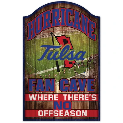 WinCraft Tulsa Golden Hurricane 11'' x 17'' Wood Sign