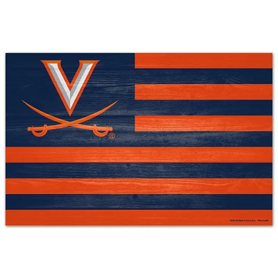 WinCraft Virginia Cavaliers 11'' x 17'' Wood Sign