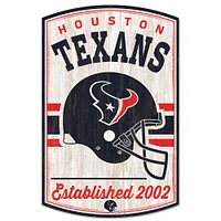 WinCraft Houston Texans 11'' x 17'' Wood Sign