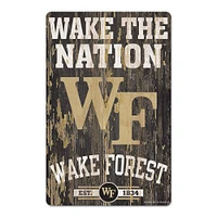 WinCraft Wake Forest Demon Deacons 11'' x 17'' Wood Sign
