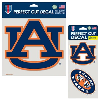 WinCraft Auburn Tigers Perfect Cut Decal Two-Pack Set