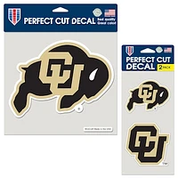 WinCraft Colorado Buffaloes Perfect Cut Decal Two-Pack Set