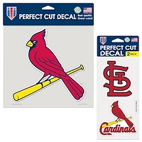 WinCraft St. Louis Cardinals Perfect Cut Decal Two-Pack Set