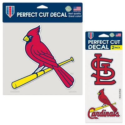 WinCraft St. Louis Cardinals Perfect Cut Decal Two-Pack Set