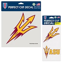 WinCraft Arizona State Sun Devils Three-Pack Perfect Cut Decals