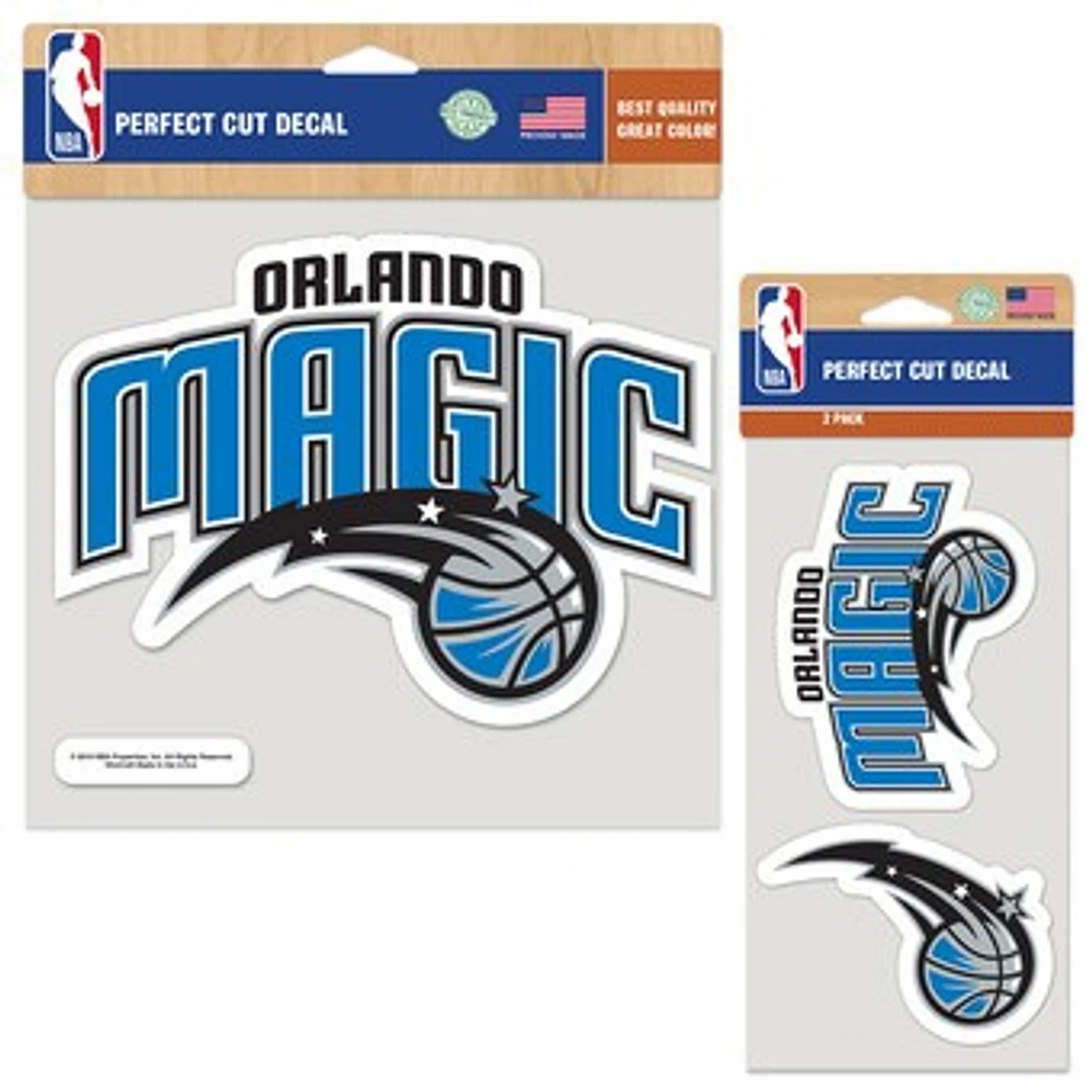 WinCraft Orlando Magic Perfect Cut Decal Two-Pack Set