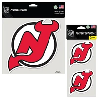 WinCraft New Jersey Devils Three-Pack Perfect Cut Decals