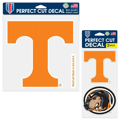 WinCraft Tennessee Volunteers Three-Pack Perfect Cut Decal Sheet