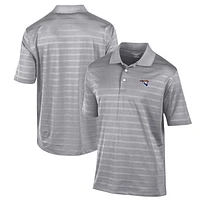 Men's Champion Gray Carroll University Pioneers Textured Solid Polo