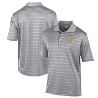 Men's Champion Gray Rochester Yellow Jackets Textured Solid Polo