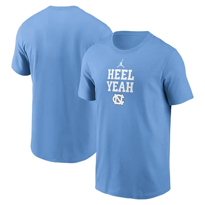 Men's Jordan Brand Carolina Blue North Tar Heels 2025 Sideline Mantra Performance T-Shirt