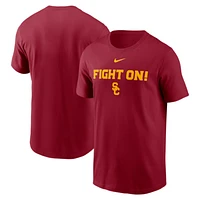 Men's Nike Cardinal USC Trojans 2025 Sideline Mantra Performance T-Shirt